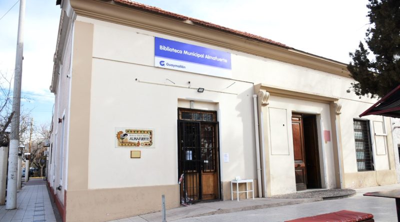 Guaymallén presenta la puesta en valor de la Biblioteca Pública Municipal Almafuerte