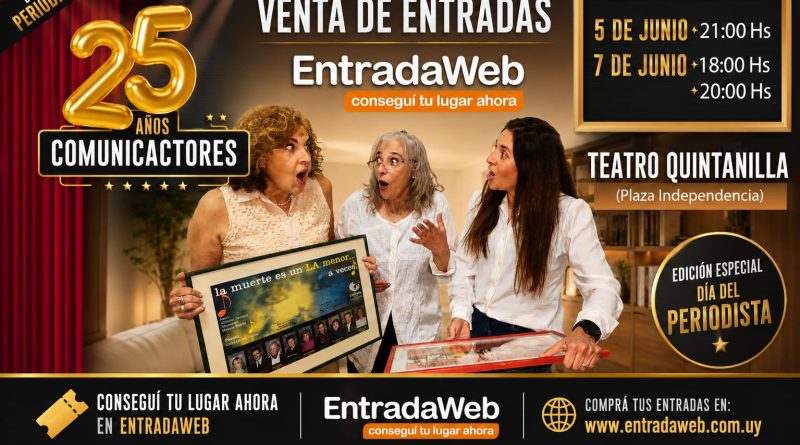 DIA DEL PERIODISTA/ COMUNICACTORES/ «25 AÑOS…¿NO ES NADA? «