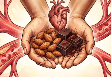 Cómo afectan las almendras y el chocolate negro al colesterol, según la ciencia