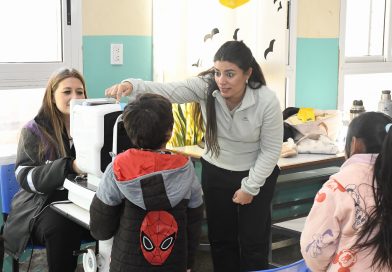 El programa «Ver para ser libres» llegó a los distritos Los Corralitos y Puente de Hierro