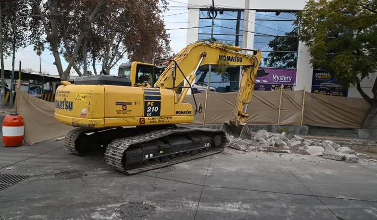La obra de la calle Yrigoyen sumó un nuevo corte: cómo circular por la zona