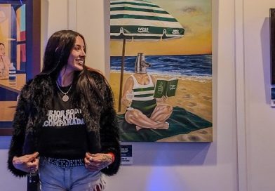 Agustina Becerra: la artista mendocina que ganó un concurso nacional de pintura y expuso en BADA
