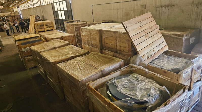 Llegaron a Mendoza los aisladores sísmicos para la construcción del nuevo Centro Ambulatorio del Hospital Notti Llegaron a Mendoza los aisladores sísmicos para la construcción del nuevo Centro Ambulatorio del Hospital Notti